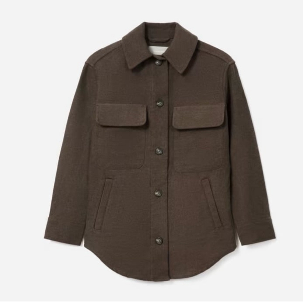 Everlane Oversized Shirt Jacket Sz XS